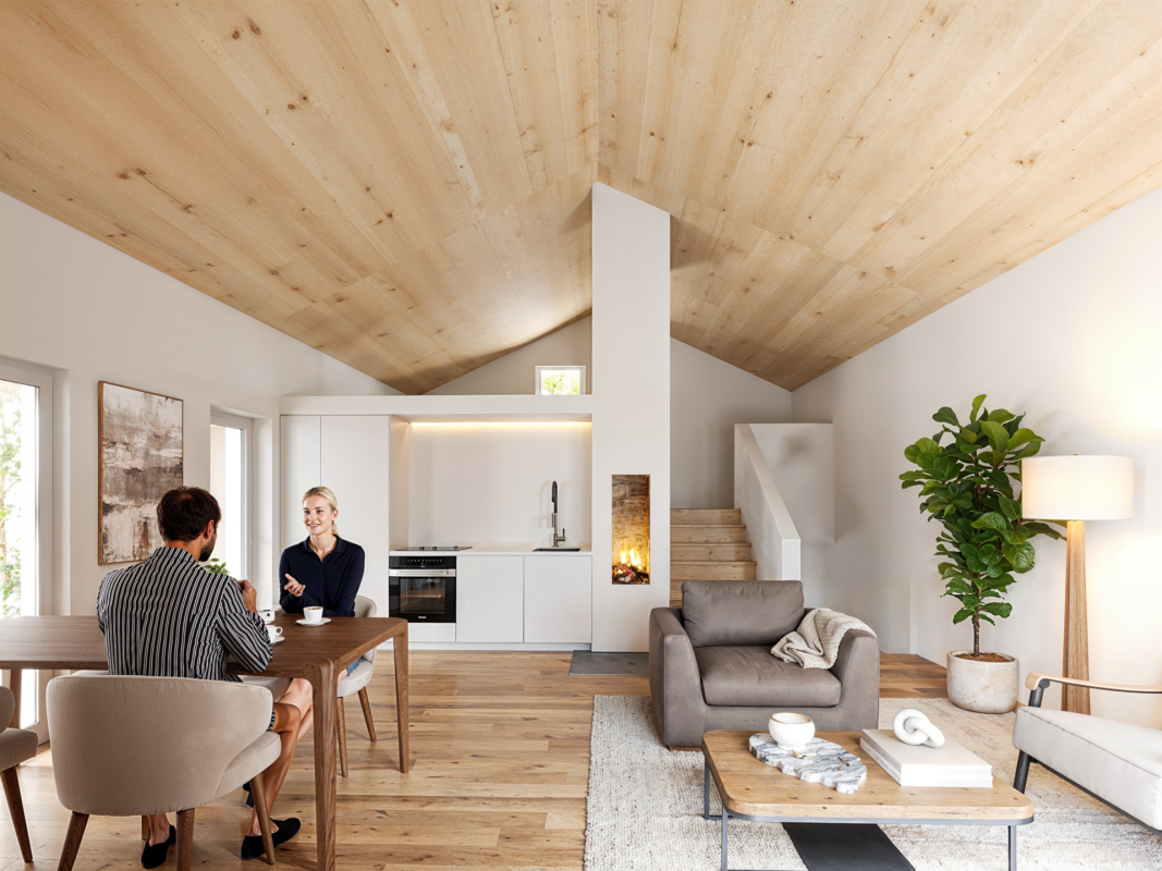 Maison neuve indépendante avec son propre terrain, prête à être occupée en 2026