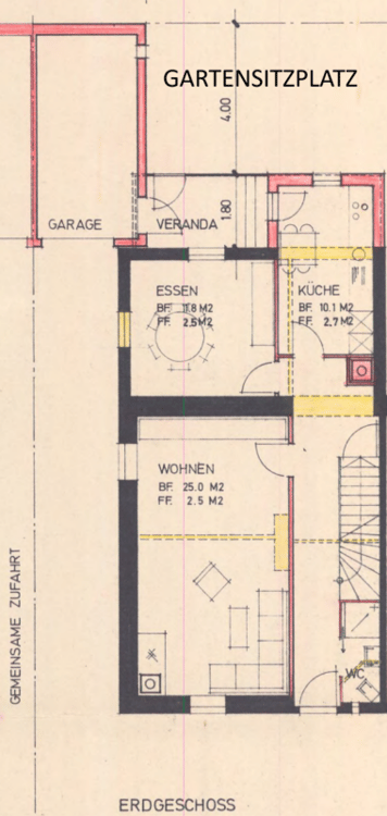 Charmantes Wohnhaus an zentraler Lage (310 m vom Bahnhof Schaffhausen) 33