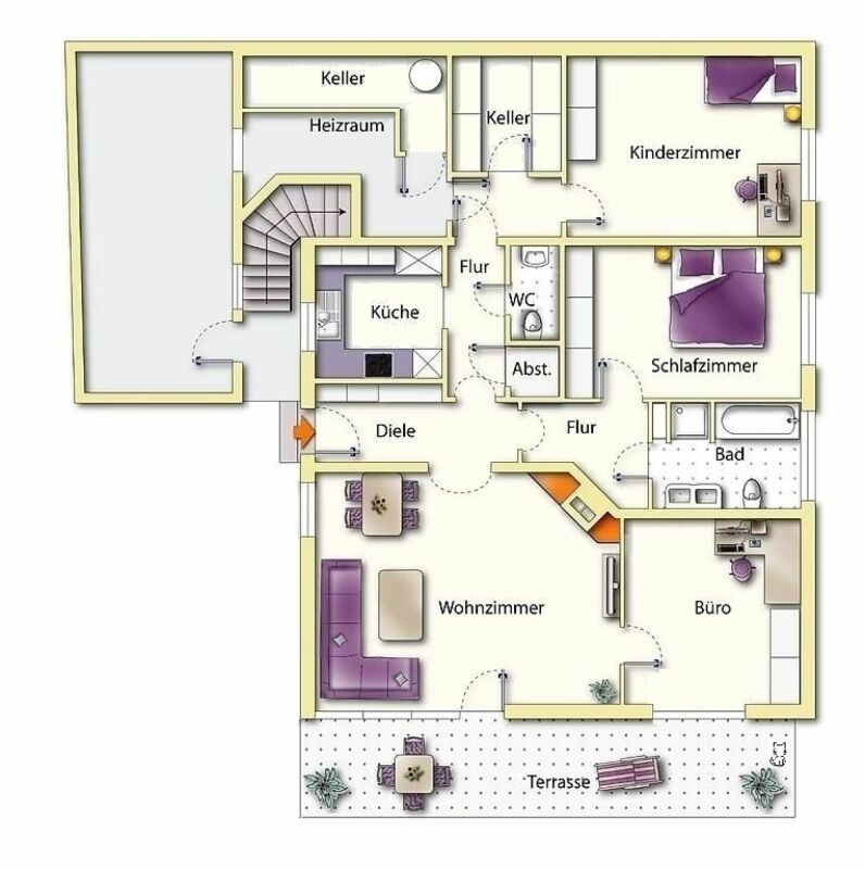 in bevorzugter Wohnlage beim Lindli von Schaffhausen: Attraktive 4.5-Zimmer-Eigentumswohnung