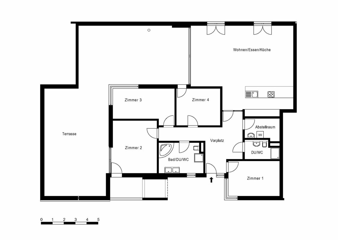 Exklusive 5,5-Zimmer-Terrassenwohnung - Premium-Rheinblick in Büsingen am Hochrhein