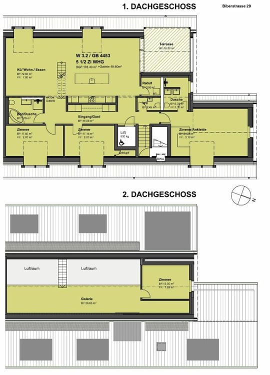 Exklusive 5.5-Zimmer-Dachwohnung mit Terrasse und direktem Lift ins Penthouse 8