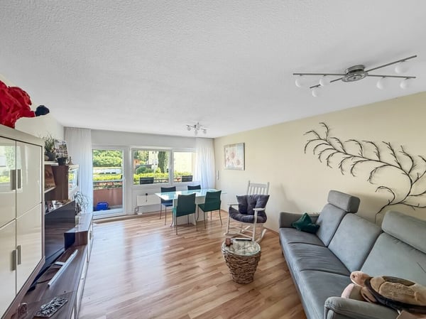Charmante 3,5-Zimmer-Gartenwohnung in Büsingen am Hochrhein - provisionsfrei, 180 m zum Rhein