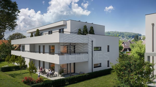 MODERNER, FAMILIENFREUNDLICHER NEUBAU MIT GROSSZÜGIGEM GARTENANTEIL 1