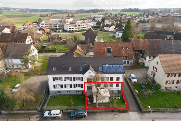 Ideal für Familien: 1.5 Zimmer Gartenwohnung 2