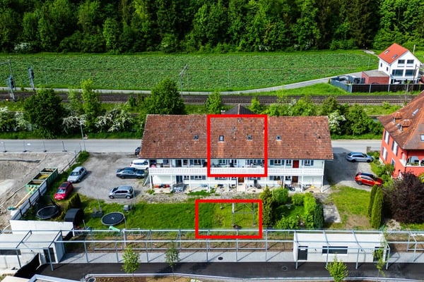 Grosszügiges Wohnen auf zwei Etagen mit Gartenanteil
