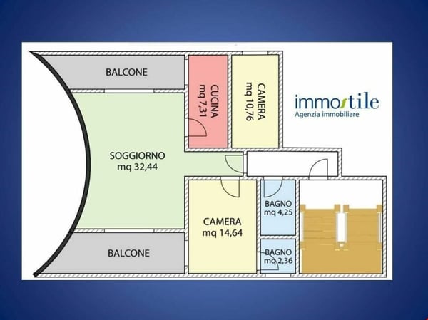 Rinnovato e centrale appartamenti di 1.5 locali affittato 11