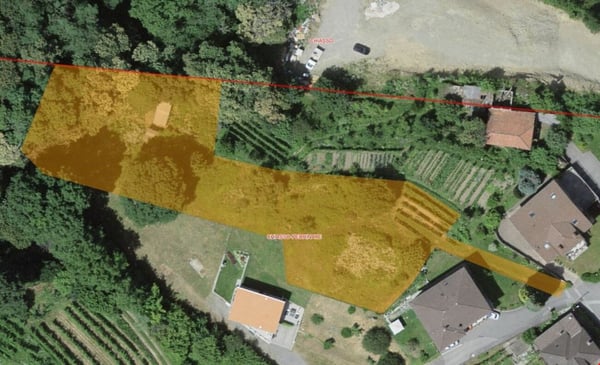 Terreno edificabile con meravigliosa vista panoramica e progetto 3