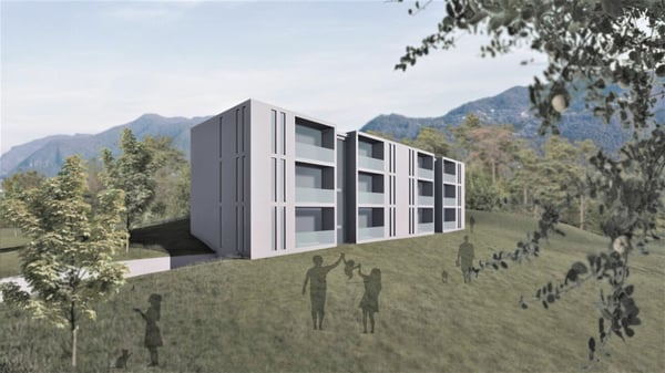 Terreno edificabile con meravigliosa vista panoramica e progetto 4