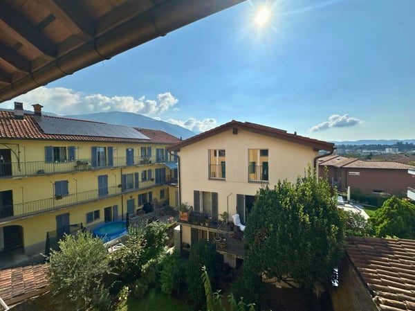 Caratteristico appartamento duplex di 1.5 locali, ultimo piano 18