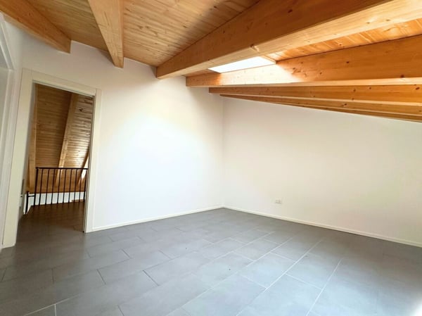 Caratteristico appartamento duplex di 1.5 locali, ultimo piano 12