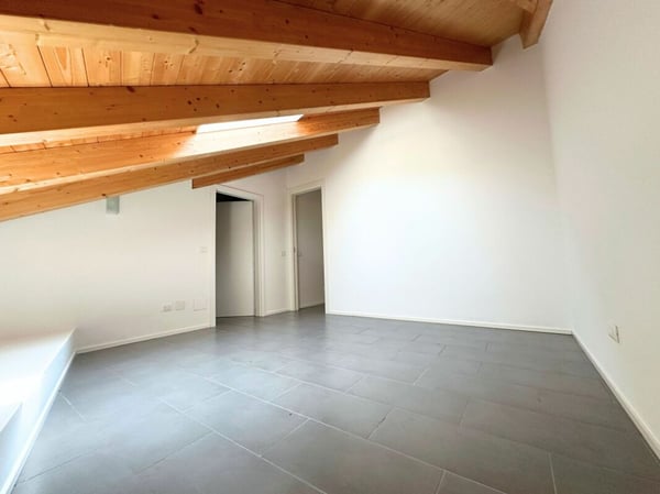 Caratteristico appartamento duplex di 1.5 locali, ultimo piano 13