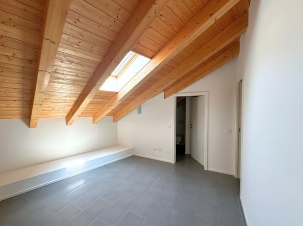 Caratteristico appartamento duplex di 1.5 locali, ultimo piano 14