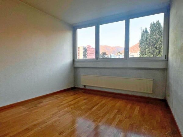 Appartamento all'ultimo piano di 1 locali con balcone 10