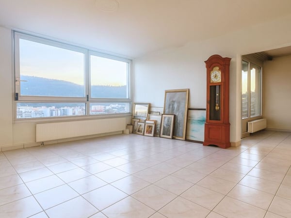 Appartamento all'ultimo piano di 1 locali con balcone 2