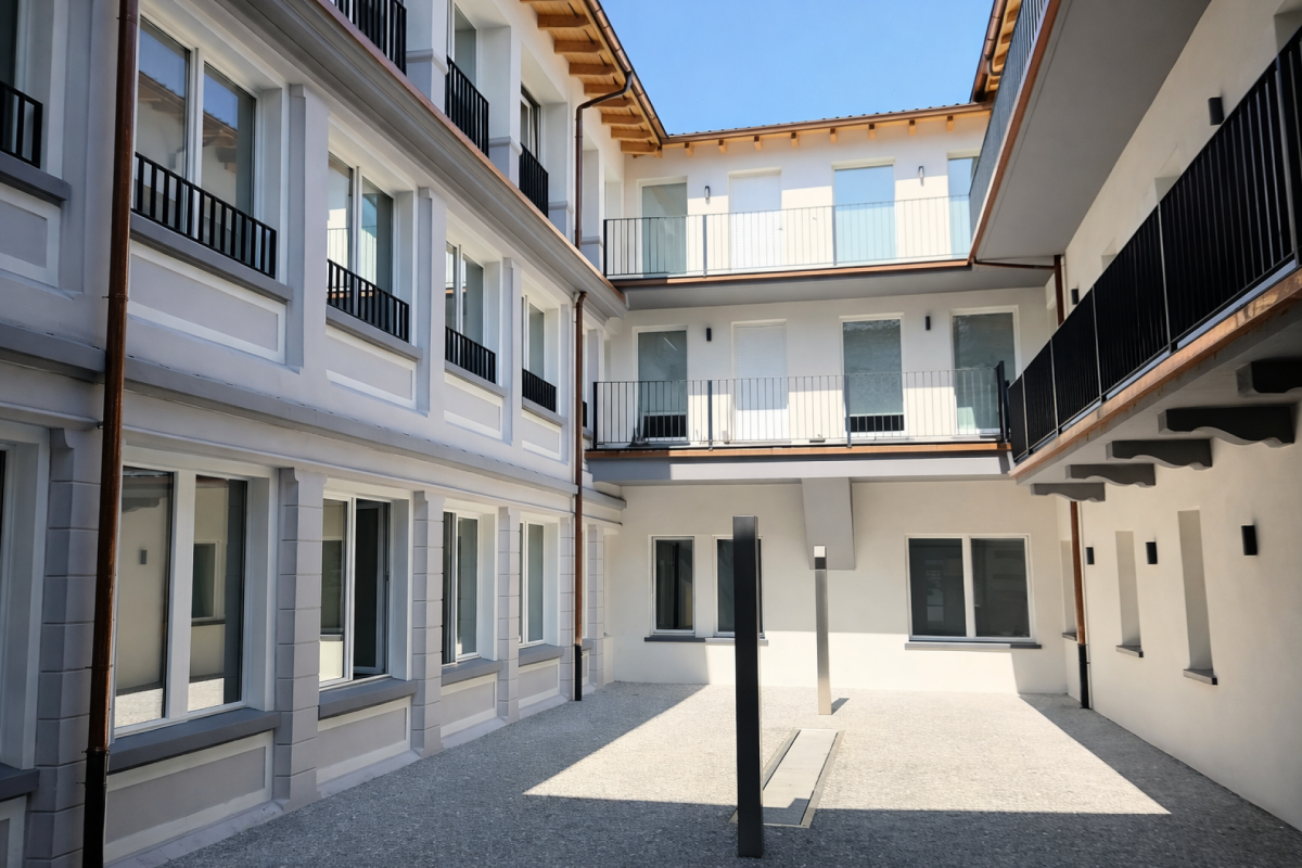 Moderno appartamento in centro a Chiasso