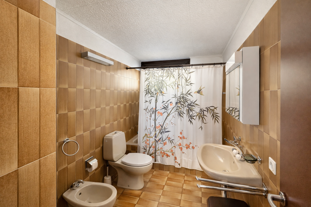 Casa unifamiliare con giardino e vista aperta