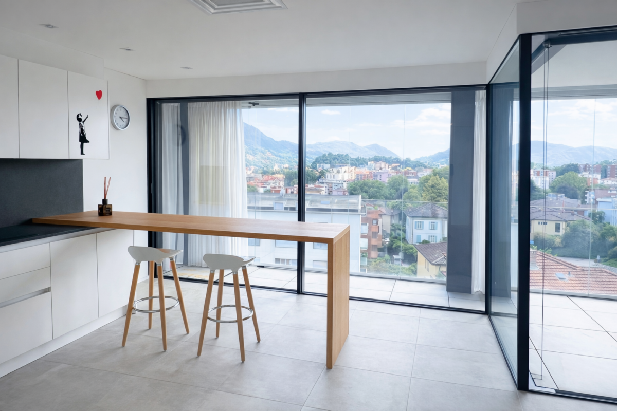 Esclusivo appartamento al 4° piano con terrazza panoramica