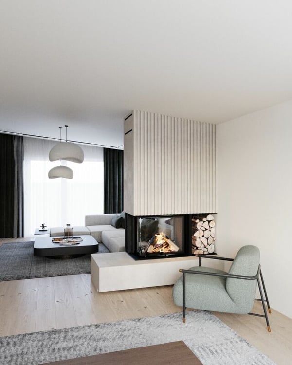 1.5 Zimmer Villa mit umschwung 1