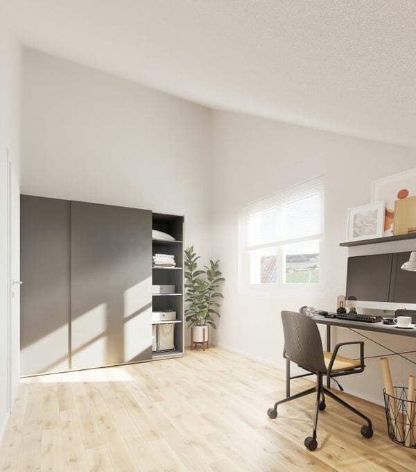 MODERNES 1½-ZIMMER-DOPPELEINFAMILIENHAUS (4) 9