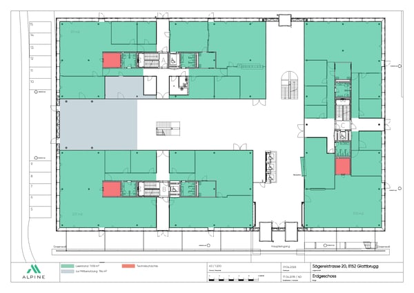 Nachhaltige Büroflächen nahe Flughafen Zürich 12