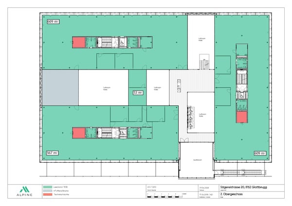 Nachhaltige Büroflächen nahe Flughafen Zürich 12