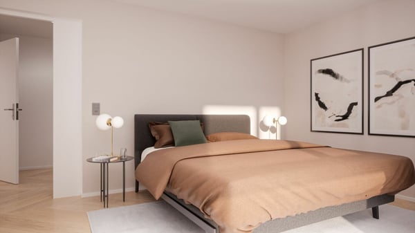 Neubau-Projekt Arrivée: Herrliche 1 1/2 Zimmer-Wohnung mit schöner Seesicht 3