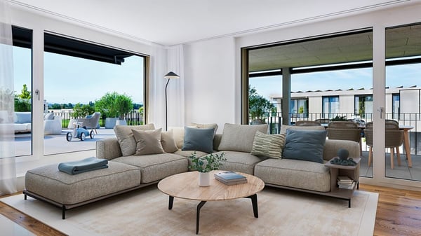 Neubau-Projekt Arrivée: Einzigartige 1 1/2 Zimmer-ATTIKA-Wohnung mit riesiger Terrasse 3