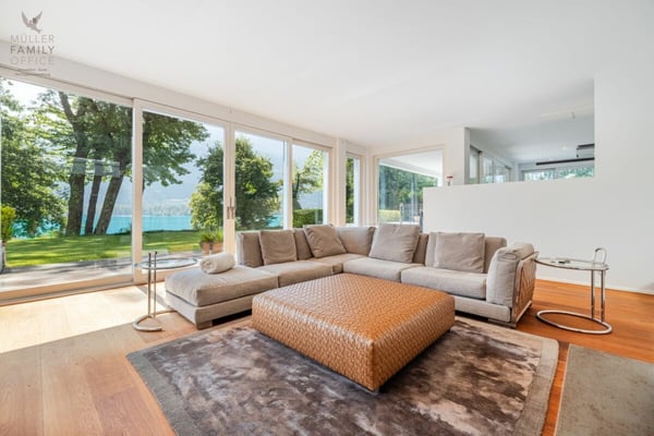 Licht, Luft, See: Exklusive Villa mit Seeanstoss und altem Baumbestand 9