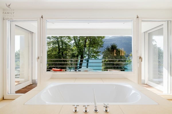 Licht, Luft, See: Exklusive Villa mit Seeanstoss und altem Baumbestand 12