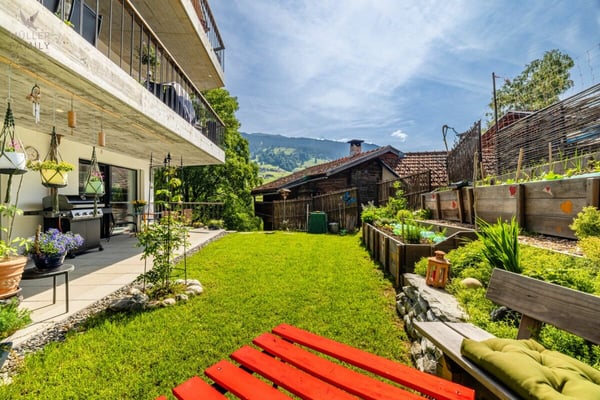 Stilvolle 1 1/2 Zimmer-Gartenwohnung (Erstwohnung) mit Einfamilienhaus-Charakter 10