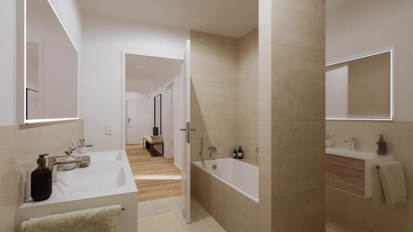 Neubau-Projekt Arrivée: Traumhafte 1 1/2 Zimmer-Gartenwohnung mit Seesicht 11