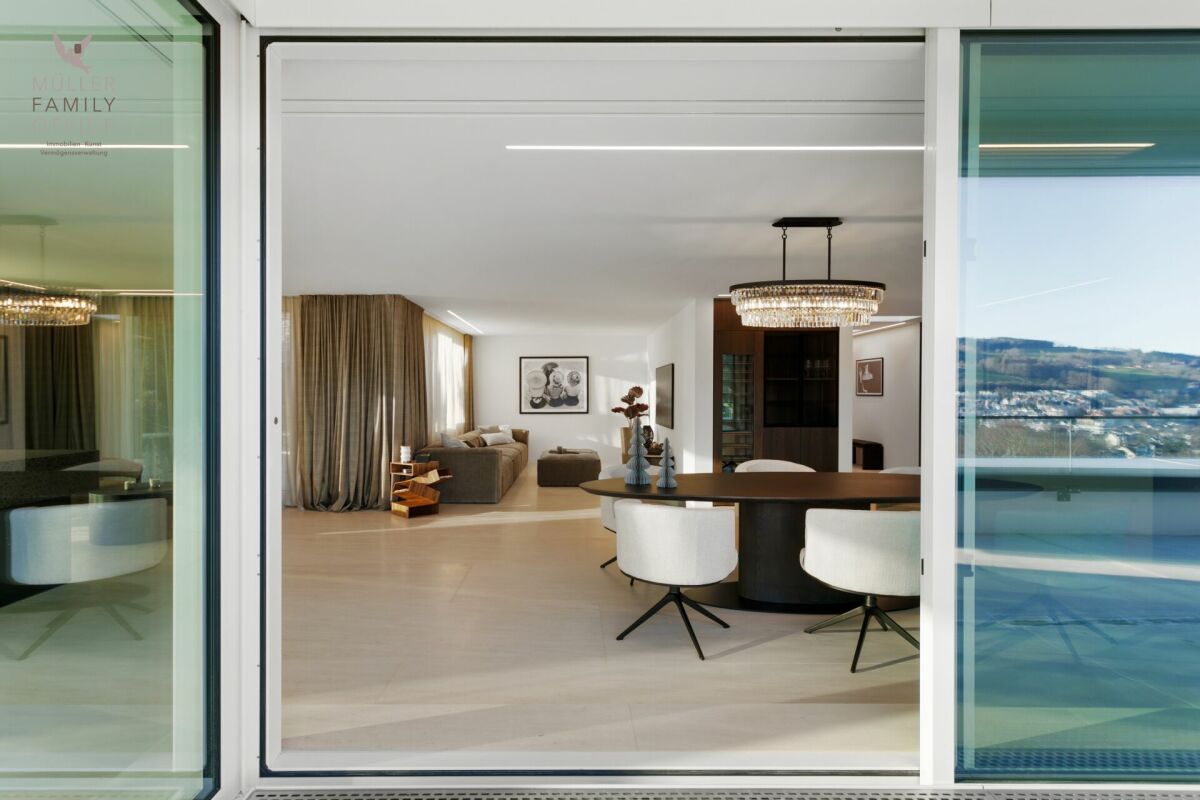Das Rosenberg Penthouse - ein architektonisches Luxus-Unikat über den Dächern von St. Gallen