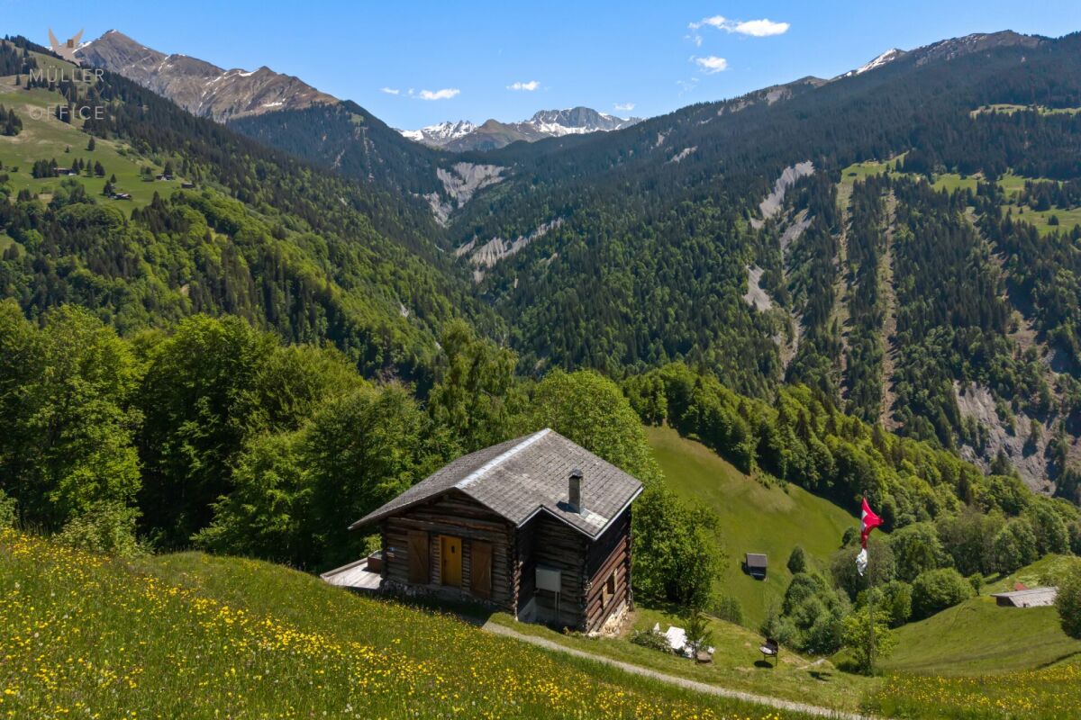 Charaktervolles Ferienhaus mit traumhafter Fernsicht über das Prättigau