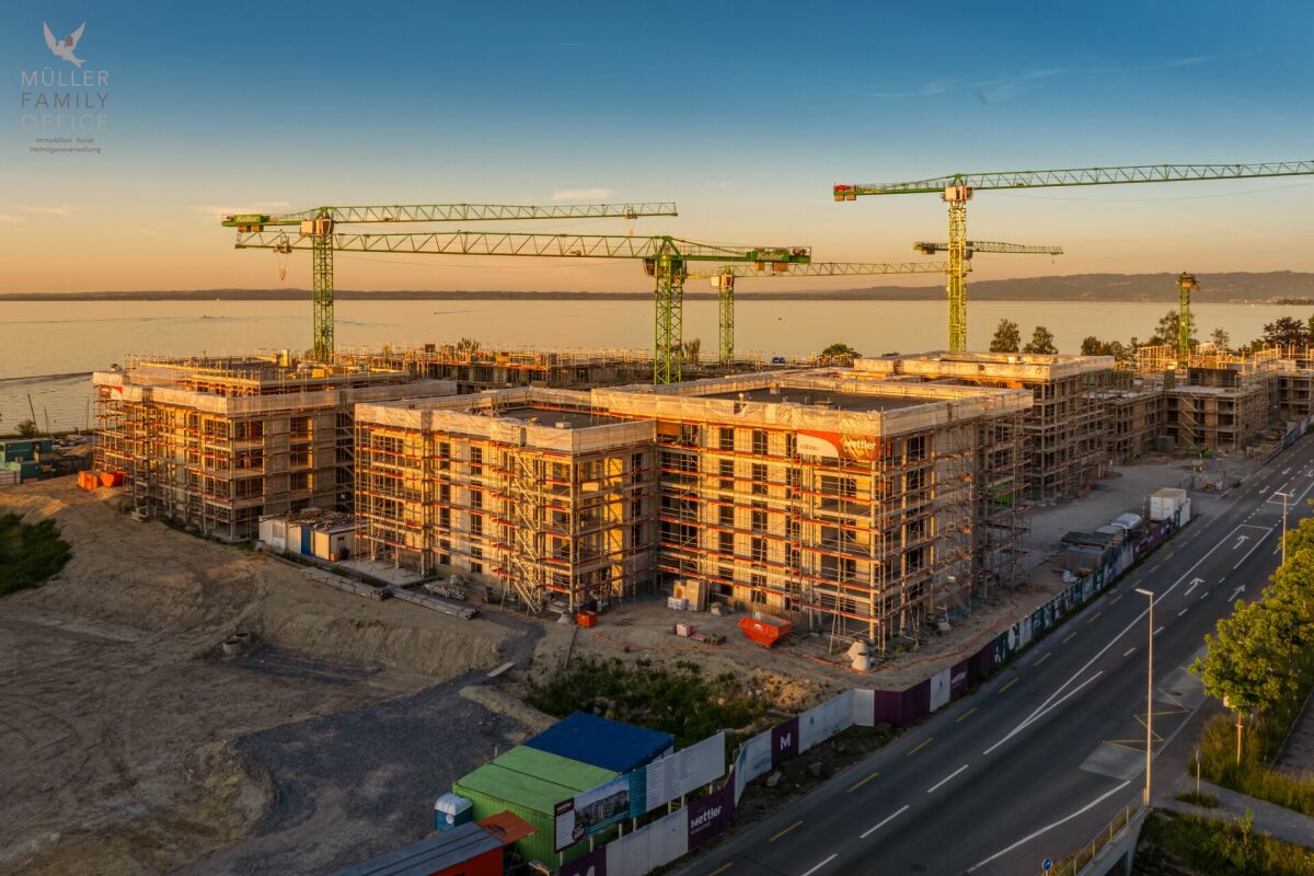 Neubau-Projekt Arrivée: Schöne 2 1/2 Zimmer-ATTIKA-Wohnung mit grosser Terrasse