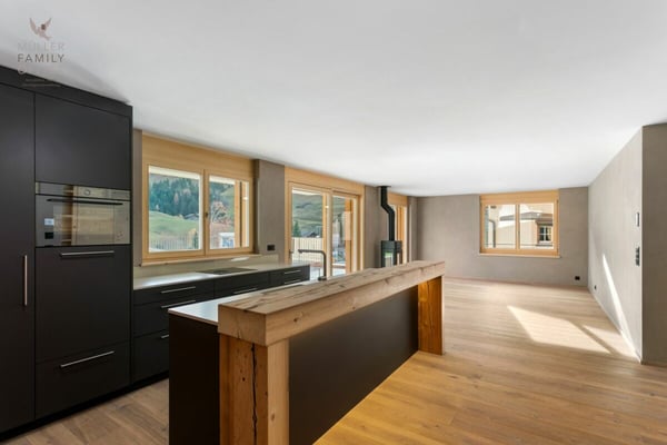 Neubau Wohntraum im modernen Bergchic - 4 1/2 Zimmer-Wohnung mit grosser Panorama Terrasse (Zweitwohnung) 1