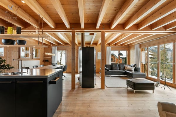 Stilvolles Holzhaus mit alpinem Charme und nachhaltigem Wohn- und Energiekonzept 5