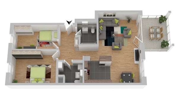 Helle 1.5-Zimmerwohnung in Kehrsatz 9