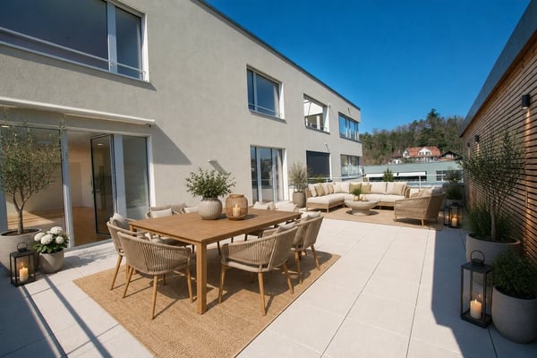 Lichtdurchflutete 3.5-Zimmerwohnung mit grosser Terrasse