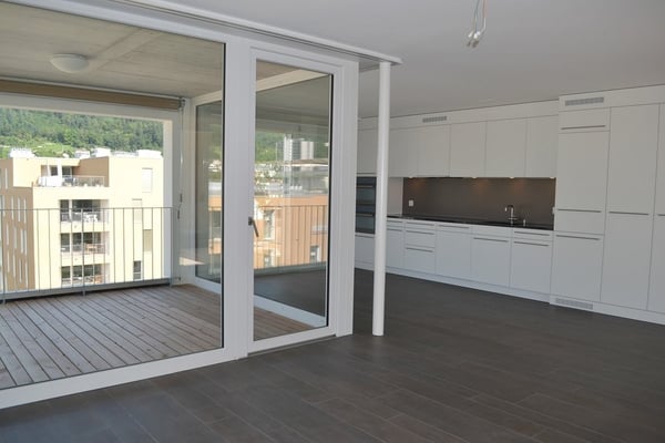 3.5-Zimmer-Attikawohnung mit grosser Terrasse (Blick auf Schüssinsel) 4