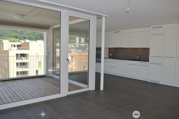 3.5-Zimmer-Attikawohnung mit grosser Terrasse (Blick auf Schüssinsel) 4