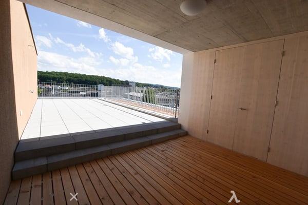 3.5-Zimmer-Attikawohnung mit grosser Terrasse (Blick auf Schüssinsel) 4