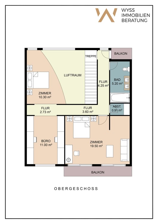 Attraktive 5.5-Zimmer-Maisonettewohnung mit Garten, Hobbyraum und 3 Tiefgaragenplätzen 28