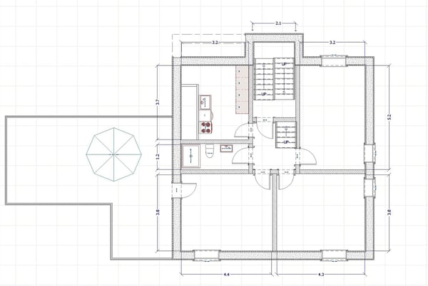 Einzigartig: Sanierte Altbau-Maisonette-Wohnung mit grosser Terrasse. 19