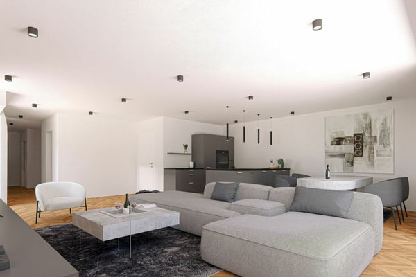 Bald bezugsbereit -exklusive 3.5-Zimmer Attika-Wohnung mit 158m2 Terrasse 4