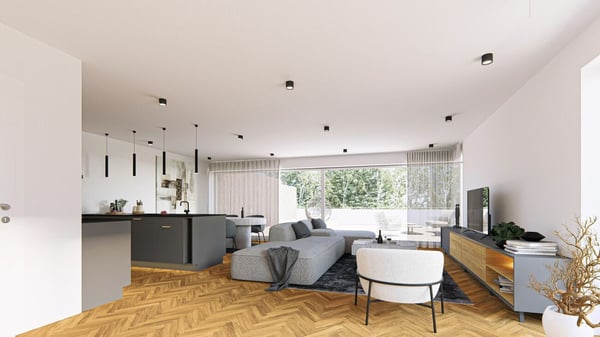 Bald bezugsbereit -exklusive 3.5-Zimmer Attika-Wohnung mit 158m2 Terrasse 2