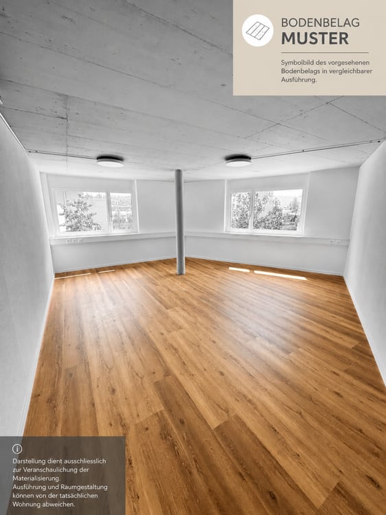 Wohnen der Extraklasse – exklusive 4.5-Zimmer-Terrassenwohnung am Buechenberg 2
