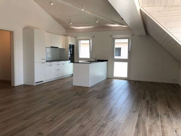 Moderne 3.5-Zimmer-Dachwohnung mit grosser Terrasse in Leibstadt 2