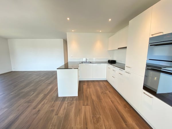Helle 3.5-Zimmer-Wohnung im Erdgeschoss in Leibstadt – ab Februar 2027 verfügbar