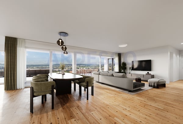 Weitblick Egerkingen - exklusives Wohnen mit Blick auf die Alpen! 1