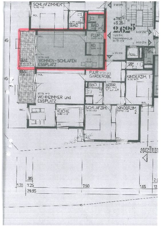 1.5 Zimmer Wohnung mit Balkon